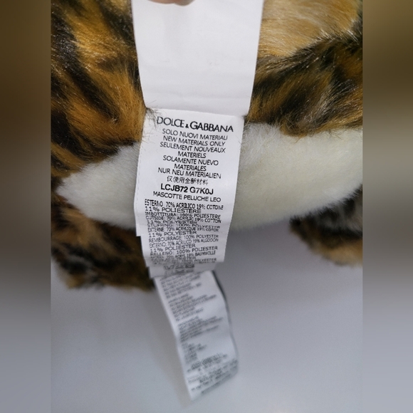 Dolce & Gabbana Leopard Mascot Soft Toy - Picture 9 of 16